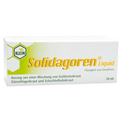 SOLIDAGOREN Liquid can help maintain normal urinary function and support urinary tract well-being.