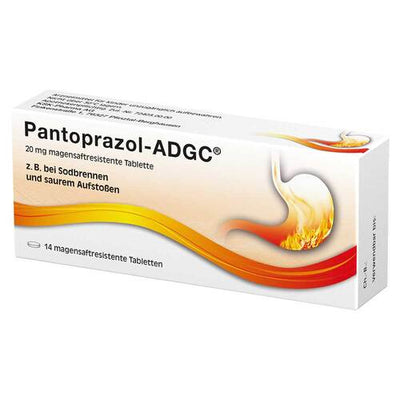 Pantoprazol ADGC 20 mg magensaftresistent Tabletten