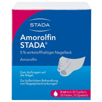 AMOROLFIN STADA 5% nail polish containing active ingredients - for the external treatment of nail fungus