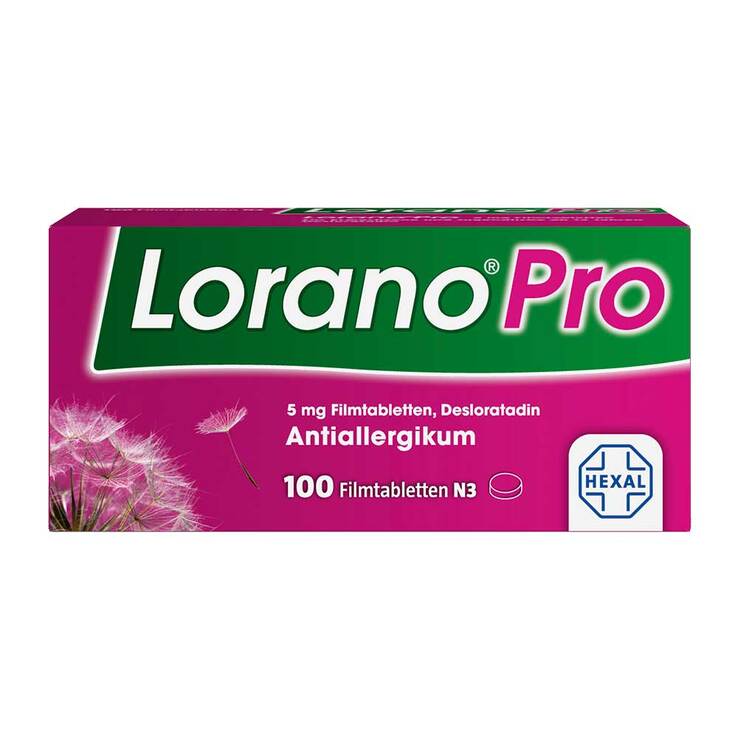 LORANOPRO 5 mg film tablets - The power allergy tablet