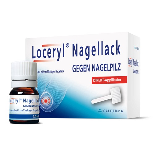 LOCERYL nail polish against nail fungus DIRECT application.