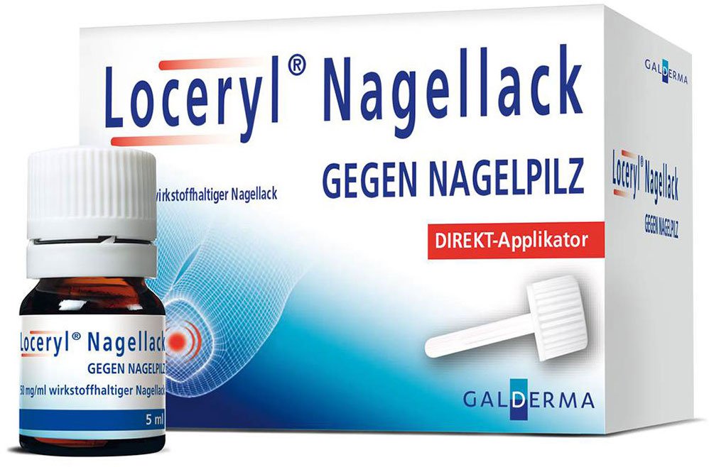 LOCERYL Nagellack gegen Nagelpilz DIREKT-Applikat.