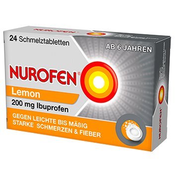 NUROFEN Schmelztabletten Lemon bei Kopfschmerzen 200mg