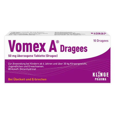 Vomex A®Dragees 50 mg coated tablets