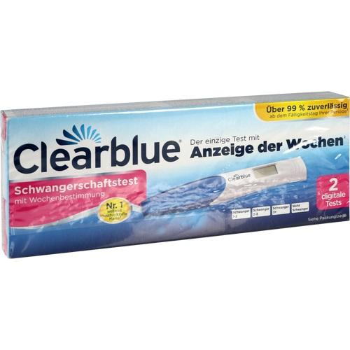 CLEARBLUE Schwangerschaftstest mit Wochenbestimmung