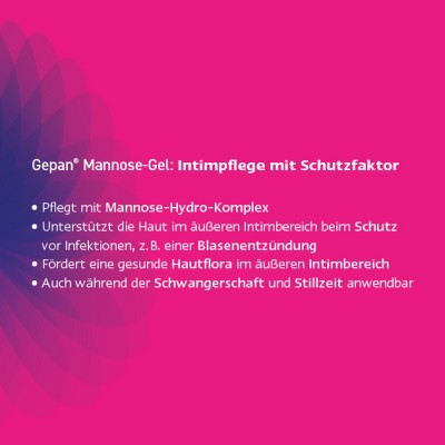 Gepan Mannose Gel - intimate care with a protective factor 