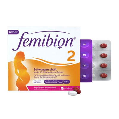 FEMIBION 2 Pregnancy Combo Pack 