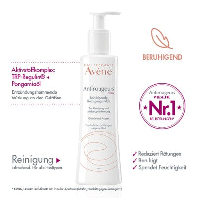 AVENE Antirougeurs Clean soothing cleansing milk 200 ml