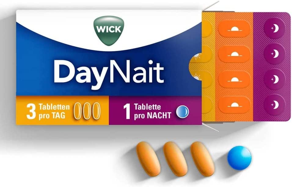 WICK DayNait film-coated tablets 16 pc