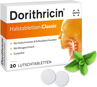 DORITHRICIN Halstabletten Classic