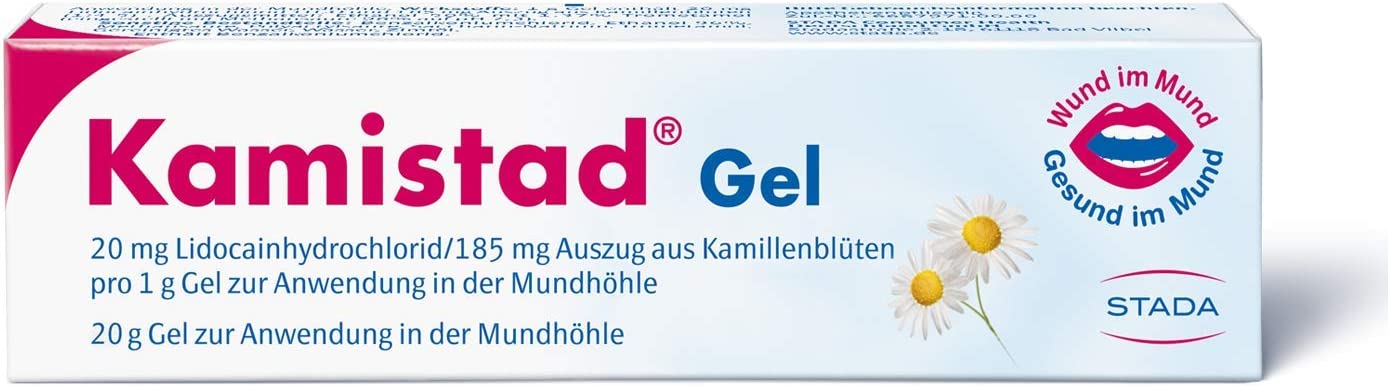 KAMISTAD Gel 20g - Effective help with mouth and gum problems