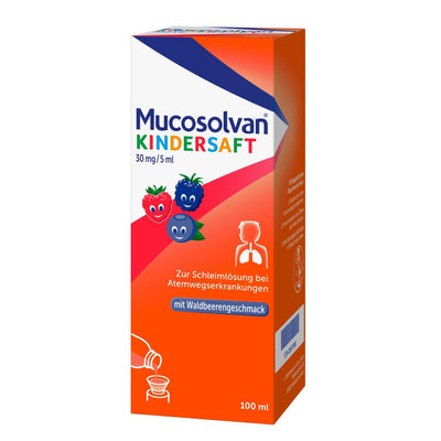 Mucosolvan® Kinder Hustensaft 30mg / 5ml Schleimlöser