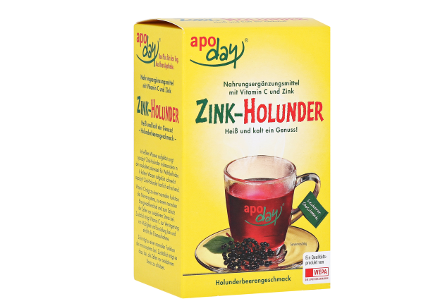 WEPA Apoday Zink-Holunder+Vitamin C Pulver (10X10 g)