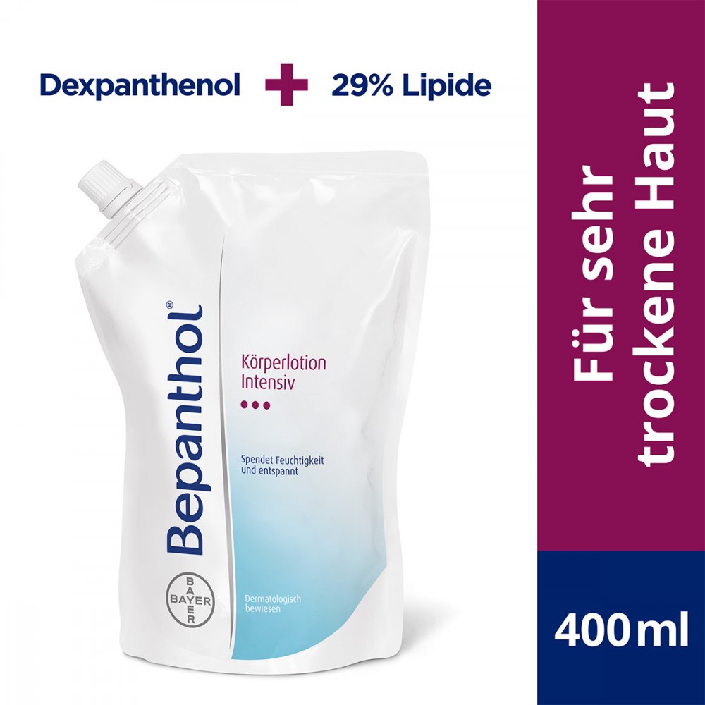 BEPANTHOL Intensiv Körperlotion Nachfüllbeutel (400 ml)