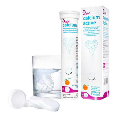 Calcium Active Denk 500 mg effervescent tablets 