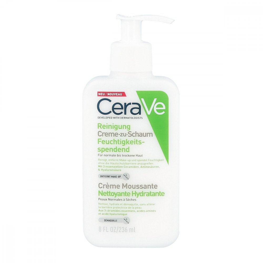 CERAVE Cream-to-Foam Cleansing (236 ml)