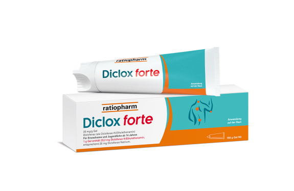 DICLOX forte Schmerzgel ratiopharm