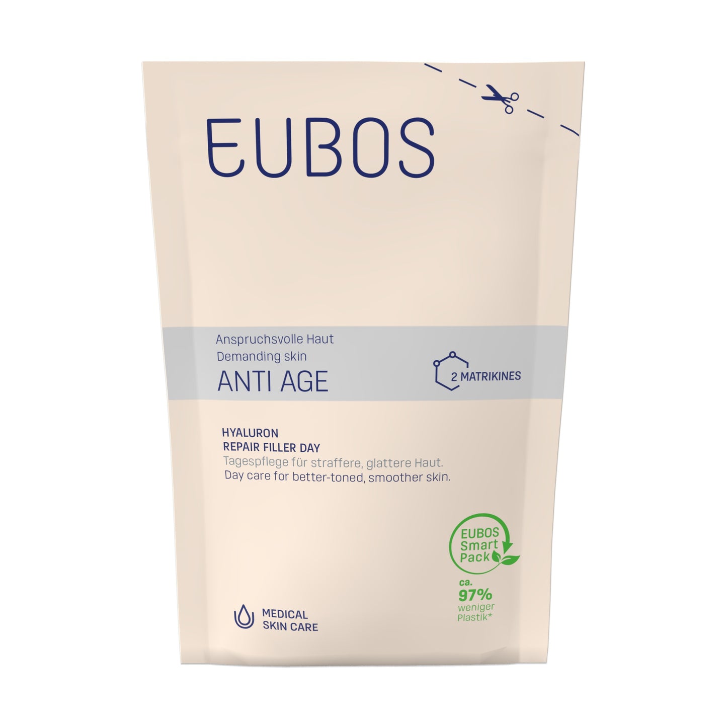 EUBOS ANTI AGE HYALURON REPAIR FILLER DAY NACHFÜLLBEUTEL - 50ml