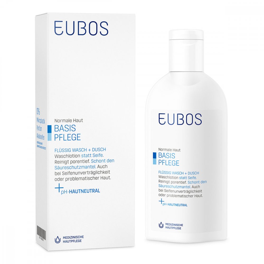 EUBOS BASIC CARE LIQUID WASH + SHOWER - 200ml 