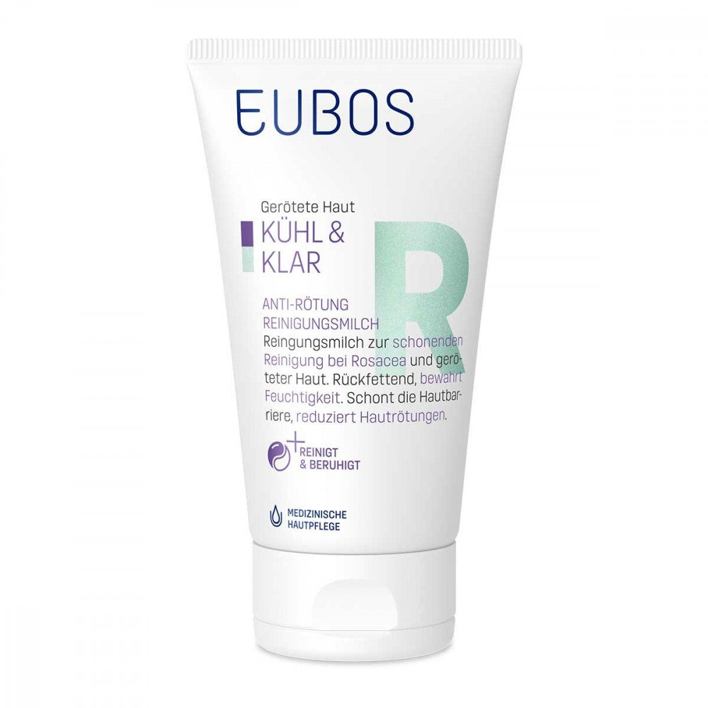 EUBOS KÜHL &amp; KLAR ANTI-REDNESS CLEANSING MILK - 150ml 