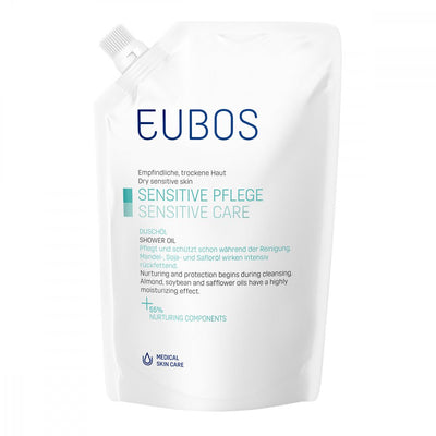 EUBOS SENSITIVE CARE SHOWER OIL REFILL - 400ml 