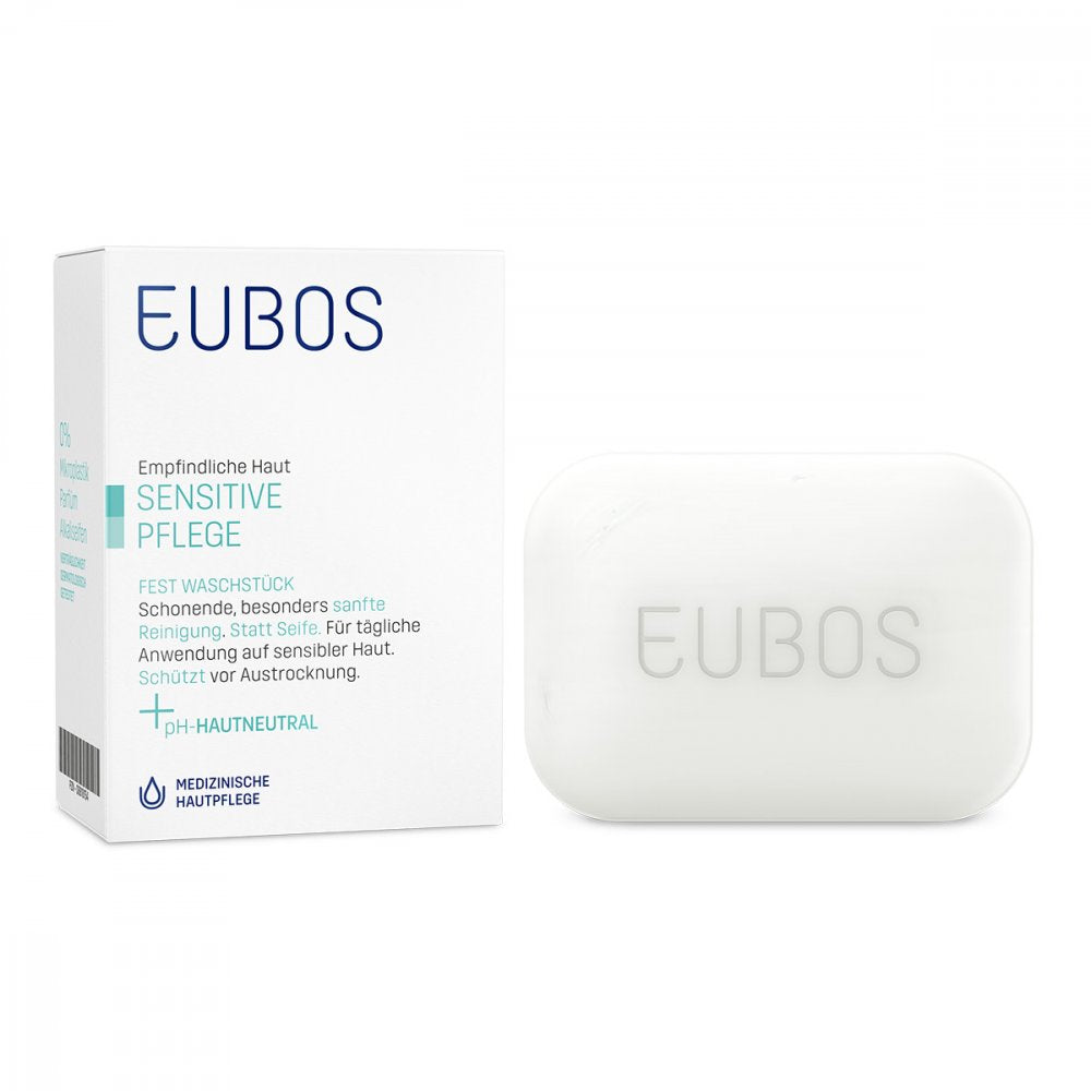 EUBOS SENSITIVE CARE SOLID WASHING PIECE - 125g 