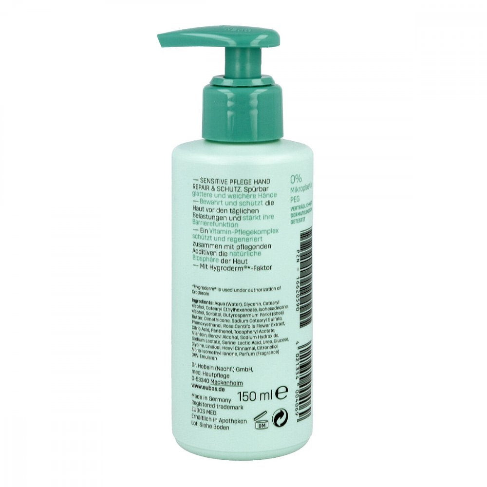 EUBOS SENSITIVE CARE HAND REPAIR &amp; PROTECTION - 150ml 