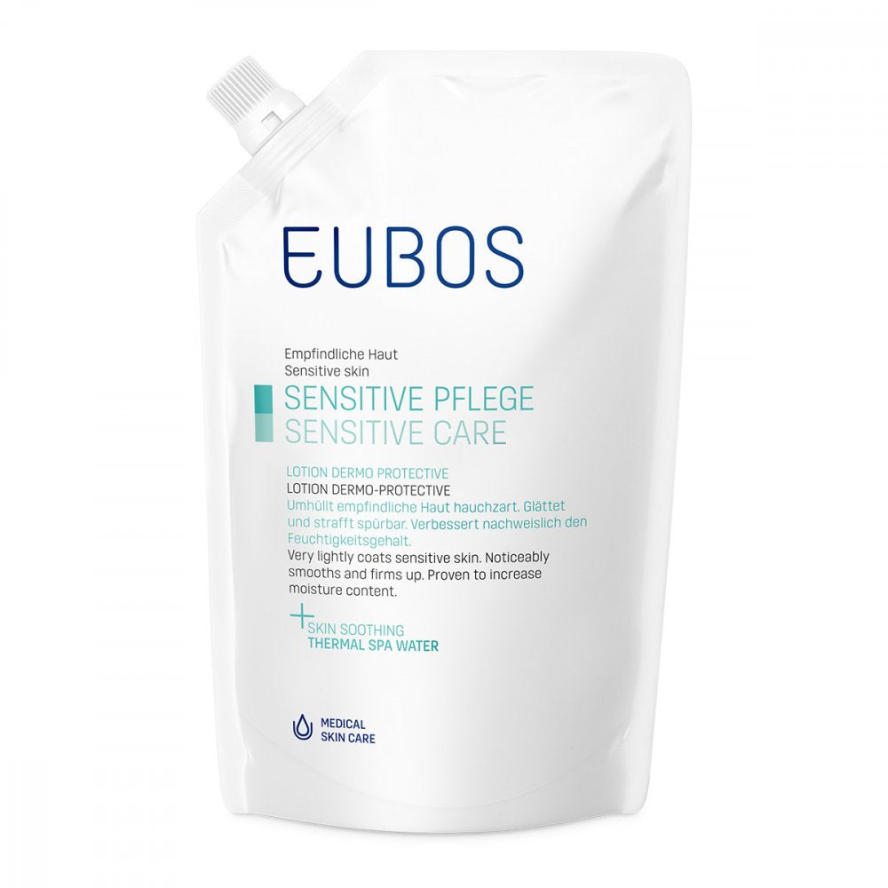 EUBOS SENSITIVE PFLEGE LOTION DERMO PROTECTIVE NACHFÜLLBEUTEL - 400ml