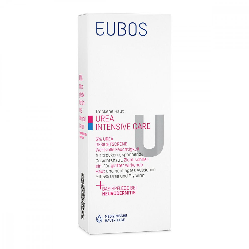 EUBOS UREA INTENSIVE CARE 5% UREA FACE CREAM - 50ml 