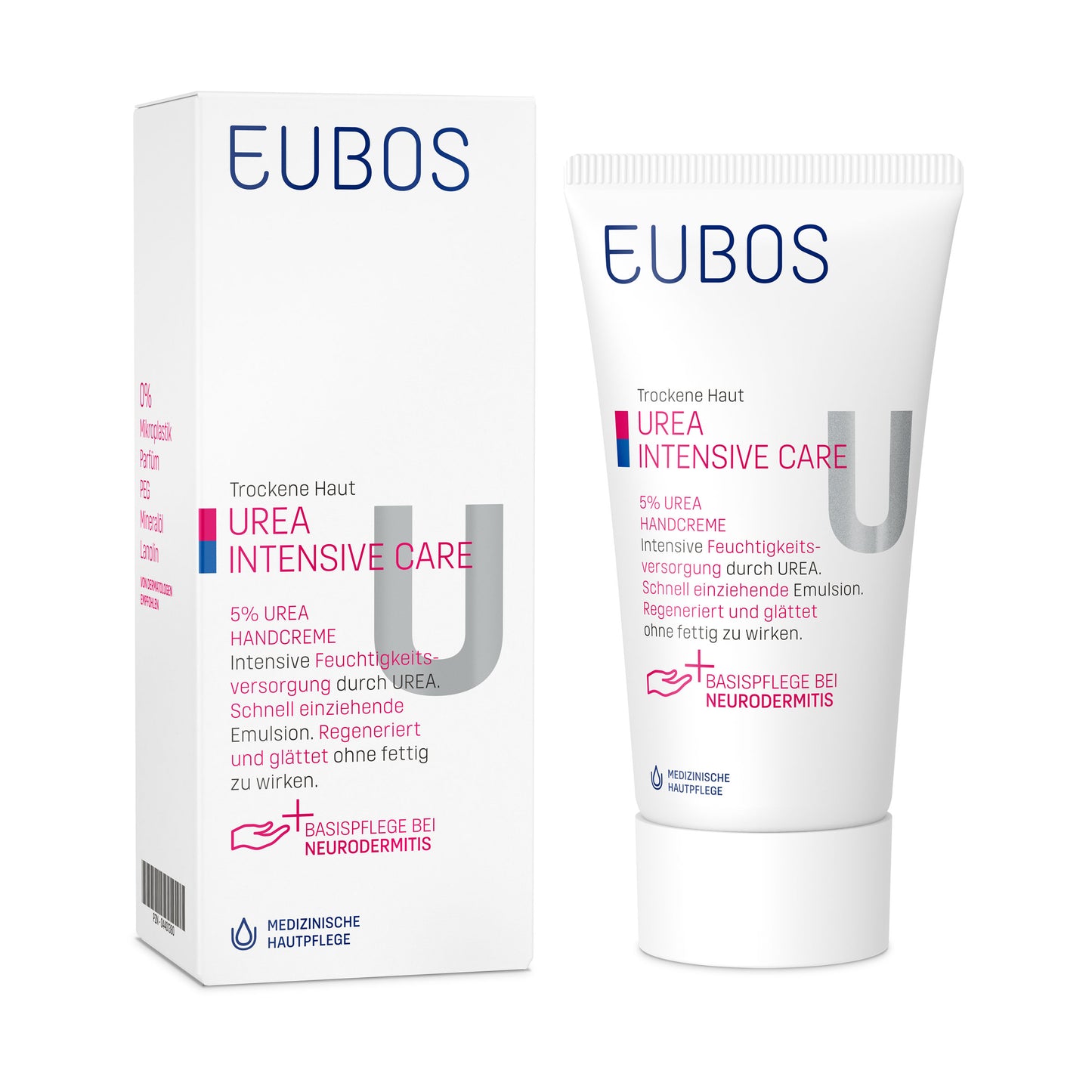 EUBOS UREA INTENSIVE CARE 5% UREA HANDCREME - 75ml