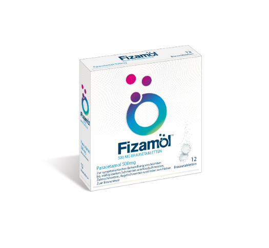 FIZAMOL 500 mg Brausetabletten 12Stk