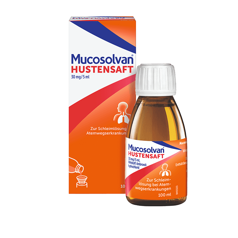 Mucosolvan® cough syrup 30mg / 5ml expectorant