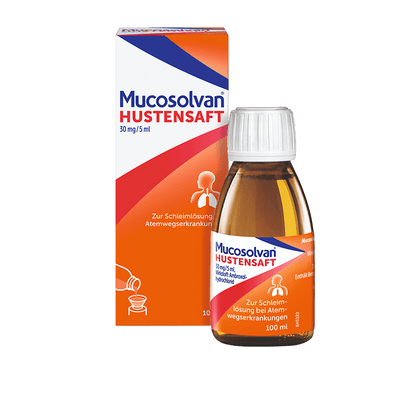 Mucosolvan® cough syrup 30mg / 5ml expectorant