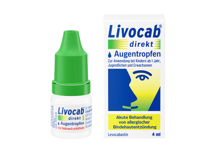 LIVOCAB Direkt Augentropfen 4ml