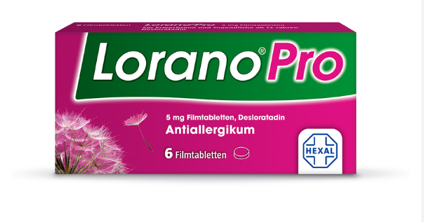 LORANOPRO 5 mg film tablets - The power allergy tablet