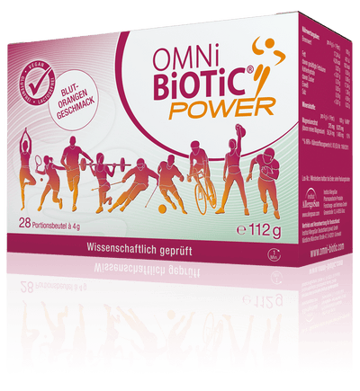 OMNi-BiOTiC® POWER - hochwirksame Probiotika für sportlich aktive Menschen