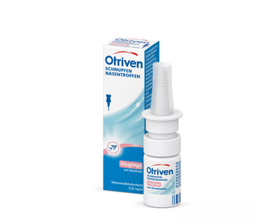 Otriven against colds 0.025% nose drops for babies and small children