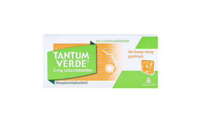 TANTUM VERDE 3 mg Lutschtabletten Orange-Honiggeschmack