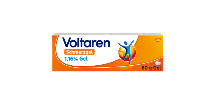 Voltaren Schmerzgel 11,6 mg/g bei Muskel- und Rückenschmerzen